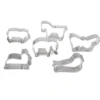 Ausstecher Set Tiermotive 6-tlg.