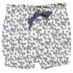 Baby Bloomer blaue Blüten 56/62