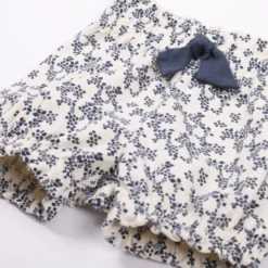 Baby Bloomer blaue Blüten 56/62
