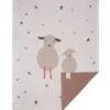 Babydecke Strick "Schäfchen"