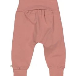 Babyhose "Schleife und Raffung" altrosa 80