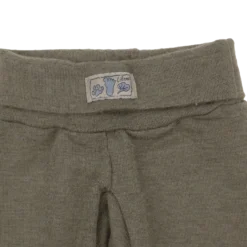 Babyhose Wolle Seide khaki 62