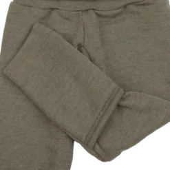 Babyhose Wolle Seide khaki 62
