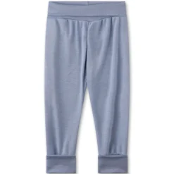 Babyhose Wolle-Seide light blue 80