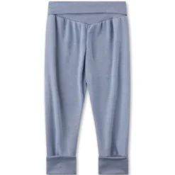 Babyhose Wolle-Seide light blue 80