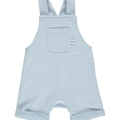 Baby Latzhose kurz hellblau 80
