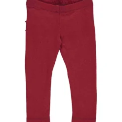 Baby Leggings mit Rüschen Himbeerrot 68
