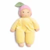 Babypuppe Blütenbaby gelb