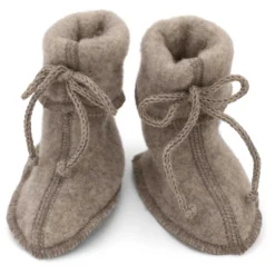 Babyschühchen Wollfleece braun Gr. 1
