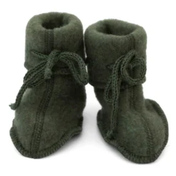 Babyschühchen Wollfleece schilf Gr. 1