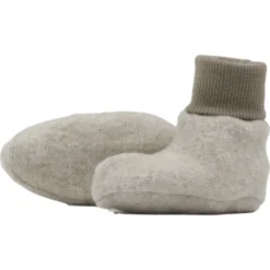 Babyschuhe Fleece beige 50/56