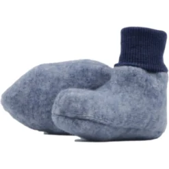 Babyschuhe Fleece blau 50/56