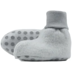 Babyschuhe Fleece grau 50/56