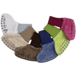 Babyschuhe Fleece weinrot 50/56