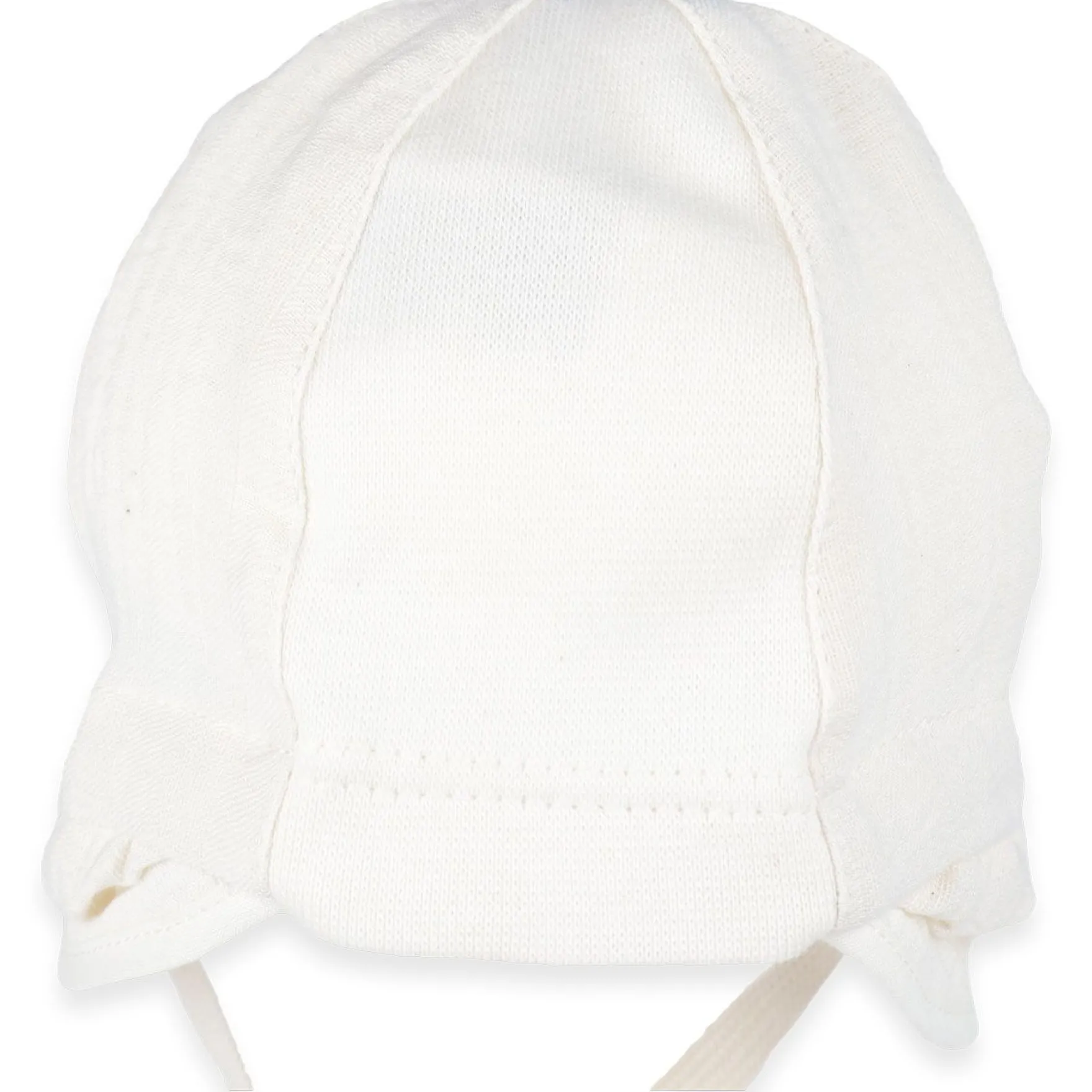 Baby Sonnenhut Musselin weiß 46