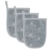 Badehandschuh 3er-Pack jasmin blue