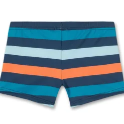 Badehose gestreift blau UV50+ 80