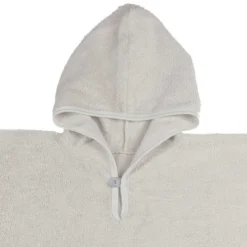 Badeponcho Frottee creme