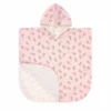 Bade-Poncho mit UV Schutz "Eis" rosa
