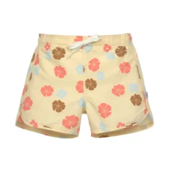 Badeshorts "Blumen" vanille 116