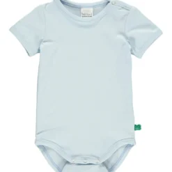 Basic Kurzarmbody hellblau 62