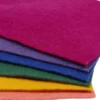 Bastelfilz in kräftigen Farben | 6 Platten