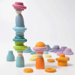 Bauringe Pastell