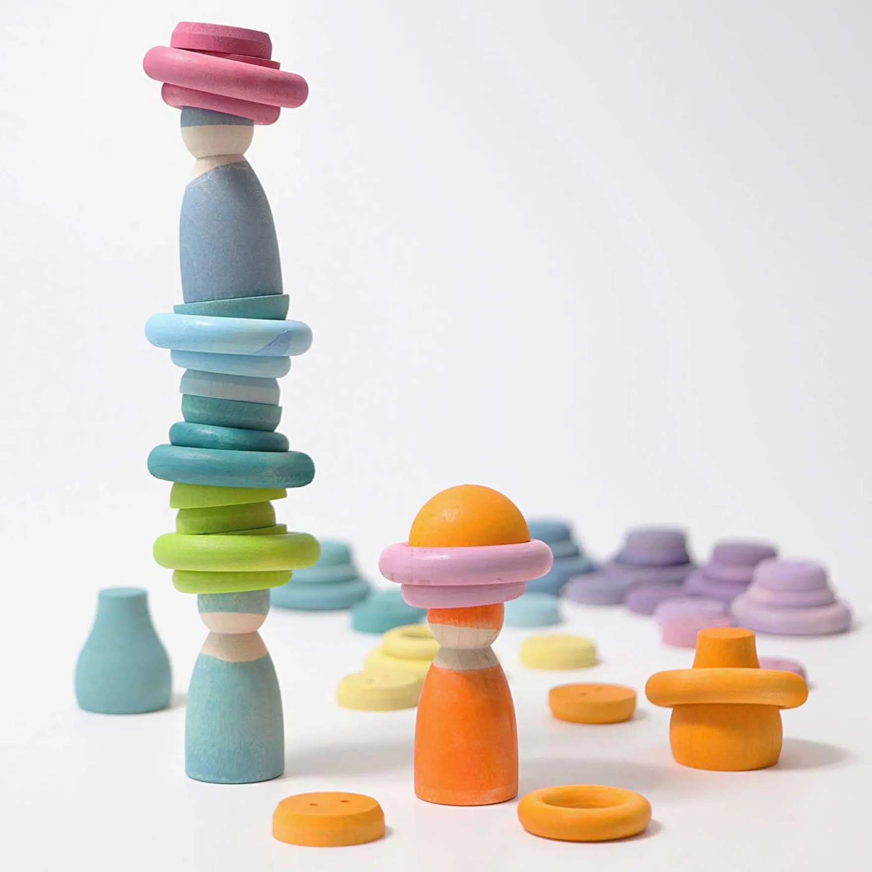 Bauringe Pastell