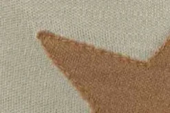 Beanie Merinowolle Stern seegras 49