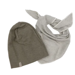 Beanie Mütze khaki 74/80