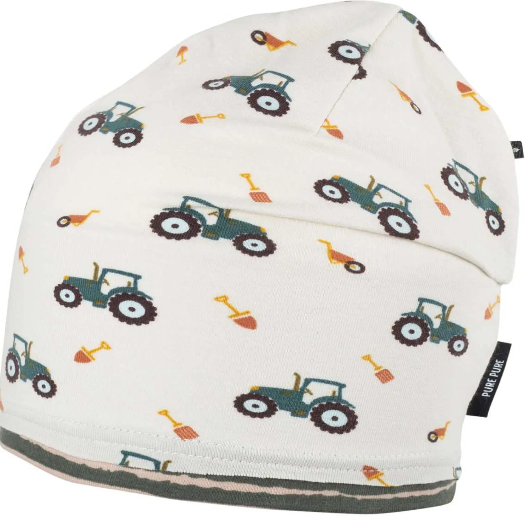 Beanie "Traktor" creme 47