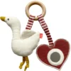 Beißring mit Gans und Herz