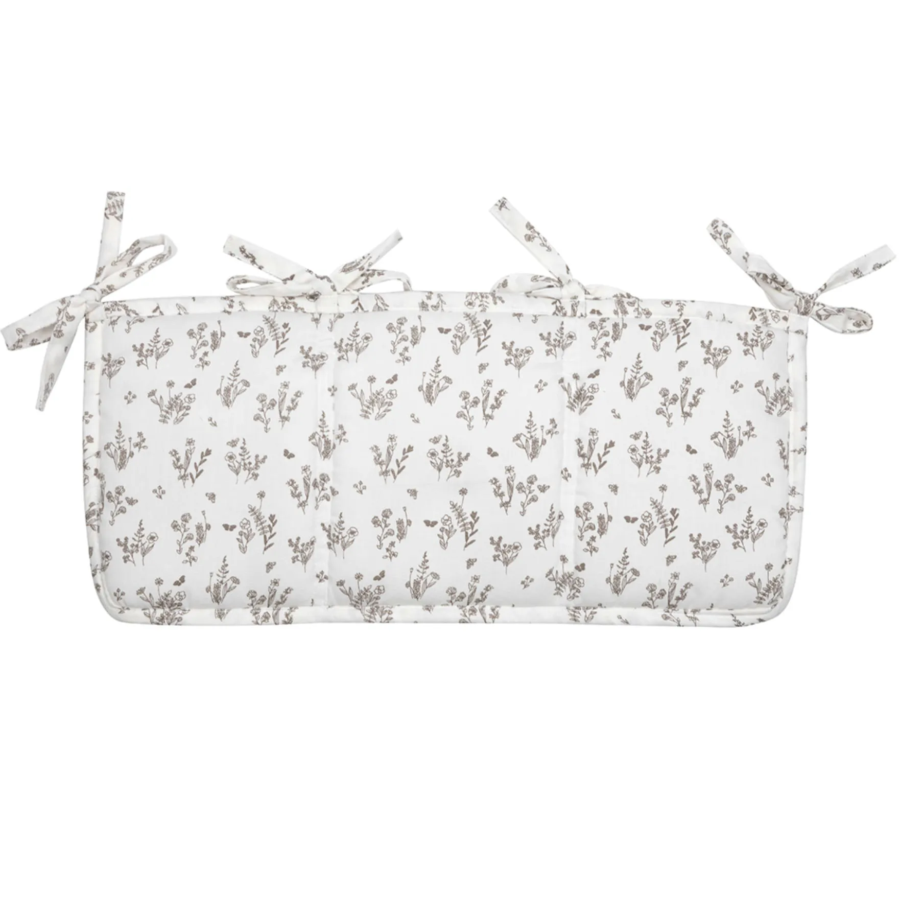 Betttasche „Flora“ creme