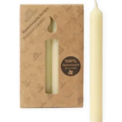 Bienenwachskerzen creme (12Stk.)