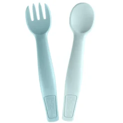 Bio Esslernbesteck "green"- blau
