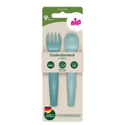 Bio Esslernbesteck "green"- blau