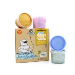 Bio Fingerfarben Kristall 4er Set "Mika"