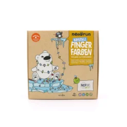 Bio Fingerfarben Kristall 4er Set