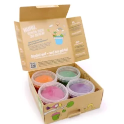 Bio Knete 4er Set