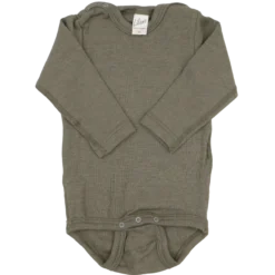 Body Wolle Seide khaki 56