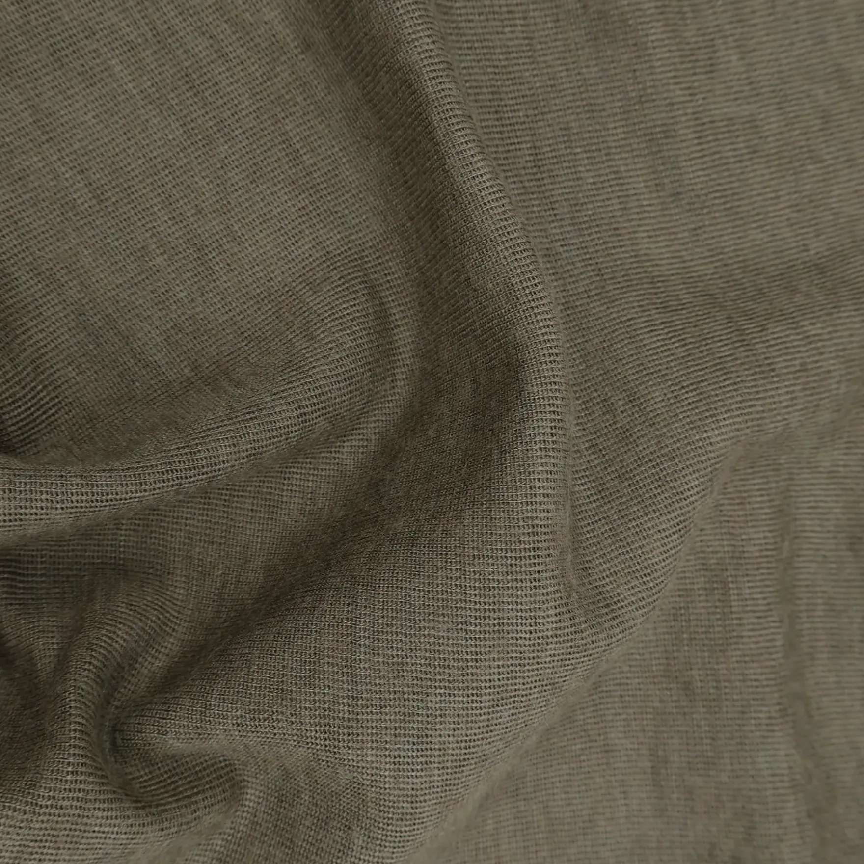 Body Wolle Seide khaki 56