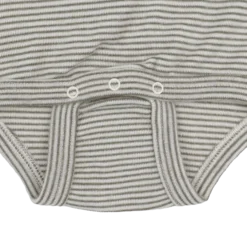 Body Wolle Seide Ringel khaki 62