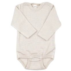 Body Wolle Seide Ringel sand 50