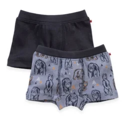 Boxershorts 2er Pack "Grizzly" blau 98