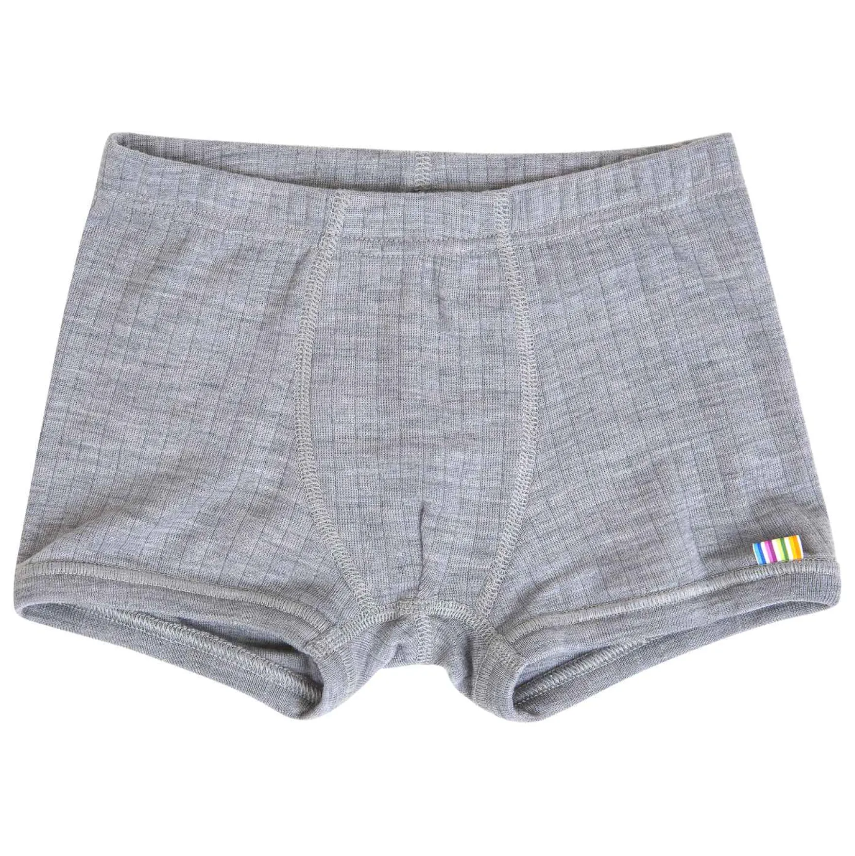 Boxershorts Merinowolle hellgrau 86/92