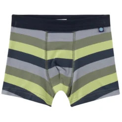 Boxershorts olive geringelt 92