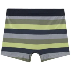Boxershorts olive geringelt 92