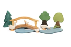 Brücke mit Geländer