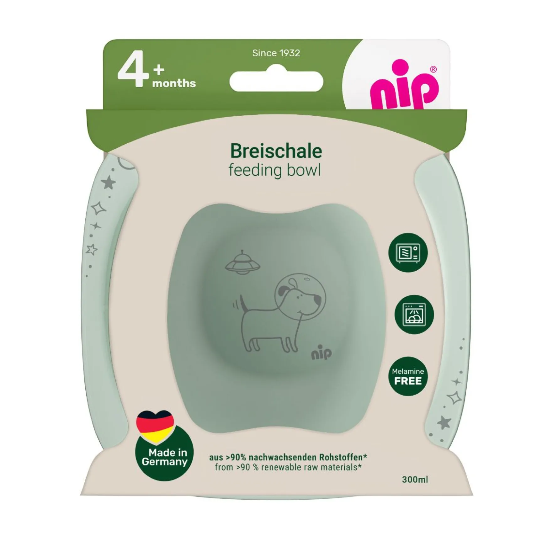Breischale "green" - Hund
