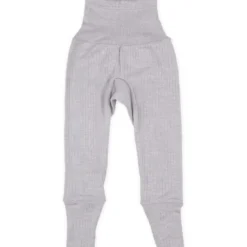 Bundhose Baumwolle Wolle Seide grau 50/56